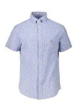 Herren Hemd aus Baumwolle und Leinen