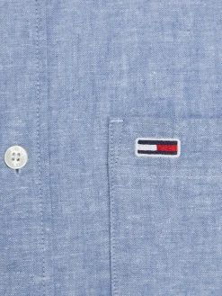 Herren Hemd aus Baumwoll-Leinenmischung MAO LINEN BLEND SHIRT Regular Fit