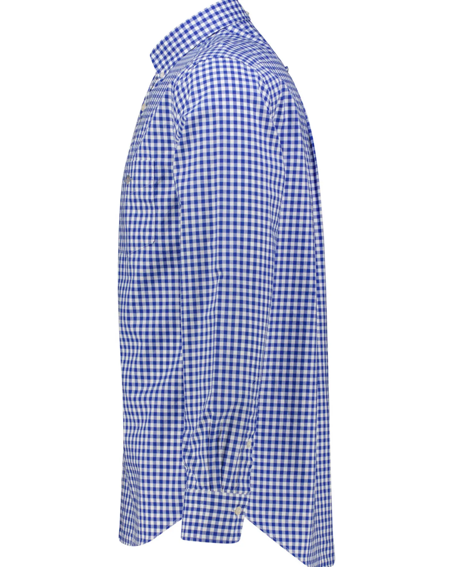 Herren Hemd aus Baumwoll-Popeline GINGHAM Regular Fit