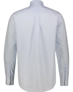 Herren Hemd aus Baumwoll-Popeline GINGHAM Regular Fit