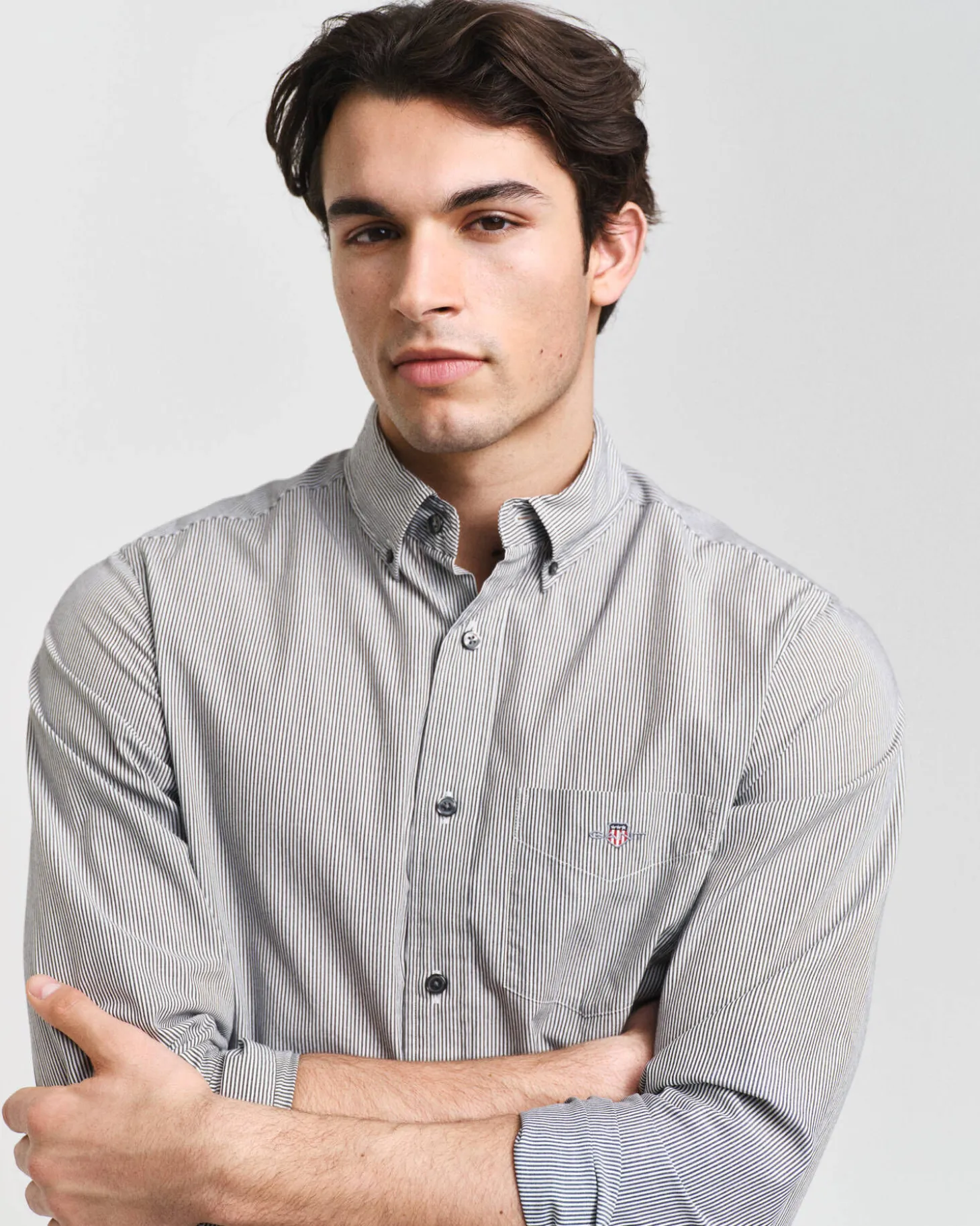 Herren Hemd aus Baumwollpopeline BANKER Regular Fit