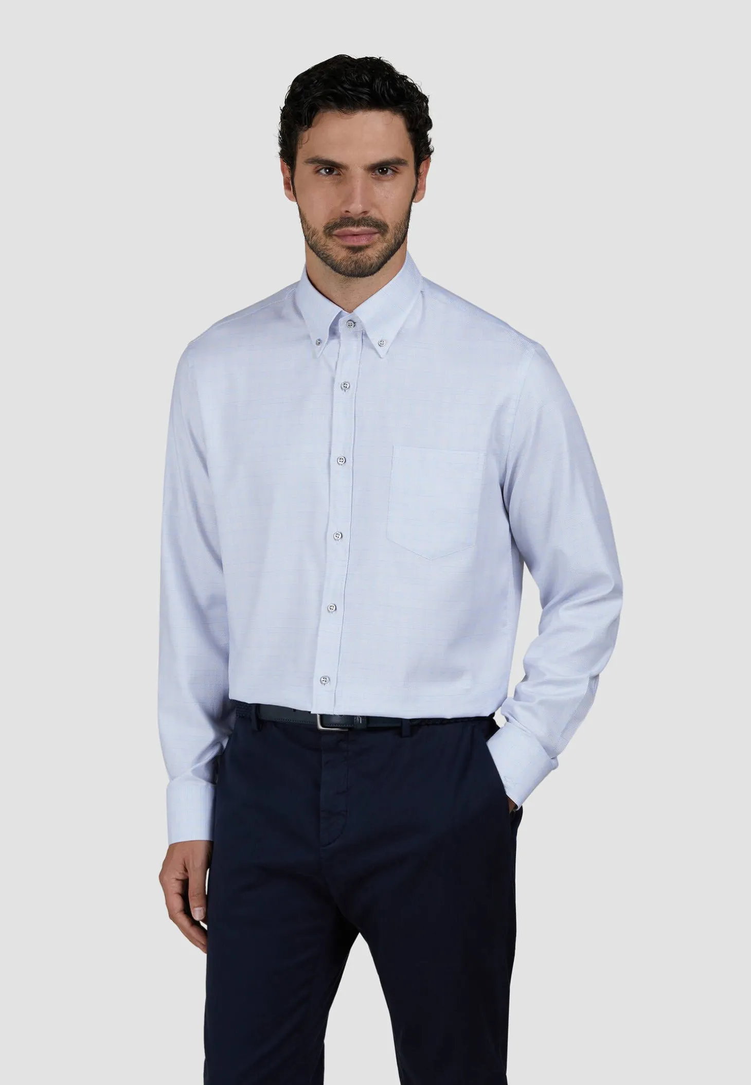 Herren Hemd aus Baumwolltwill