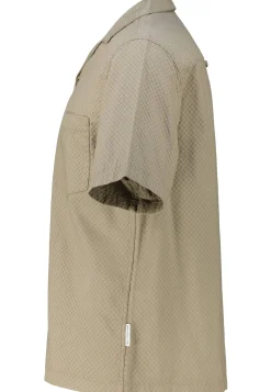 Herren Hemd aus Bio-Baumwolle mit Struktur Regular Fit