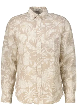 Herren Hemd aus Leinen Regular Untucked Fit