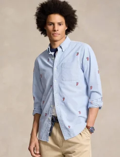 Herren Hemd Classic Fit Langarm