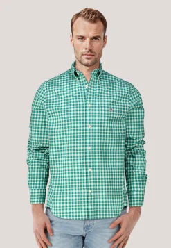 Herren Hemd CLASSIC POPLIN CHECK SHIRT Regular Fit