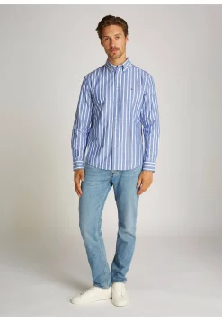 Herren Hemd FLEX POPLIN NAUTICAL Regular Fit