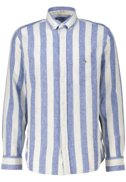 Herren Hemd mit Leinen Regular Fit