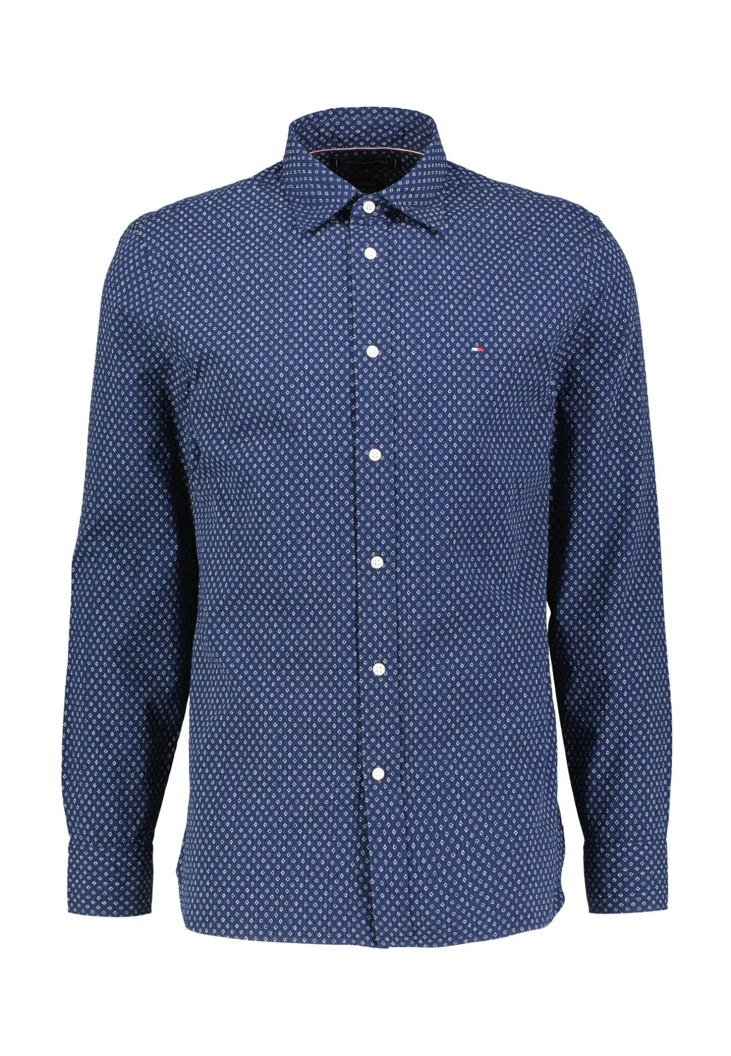 Herren Hemd SEERSUCKER PRINTED SHIRT Regular Fit