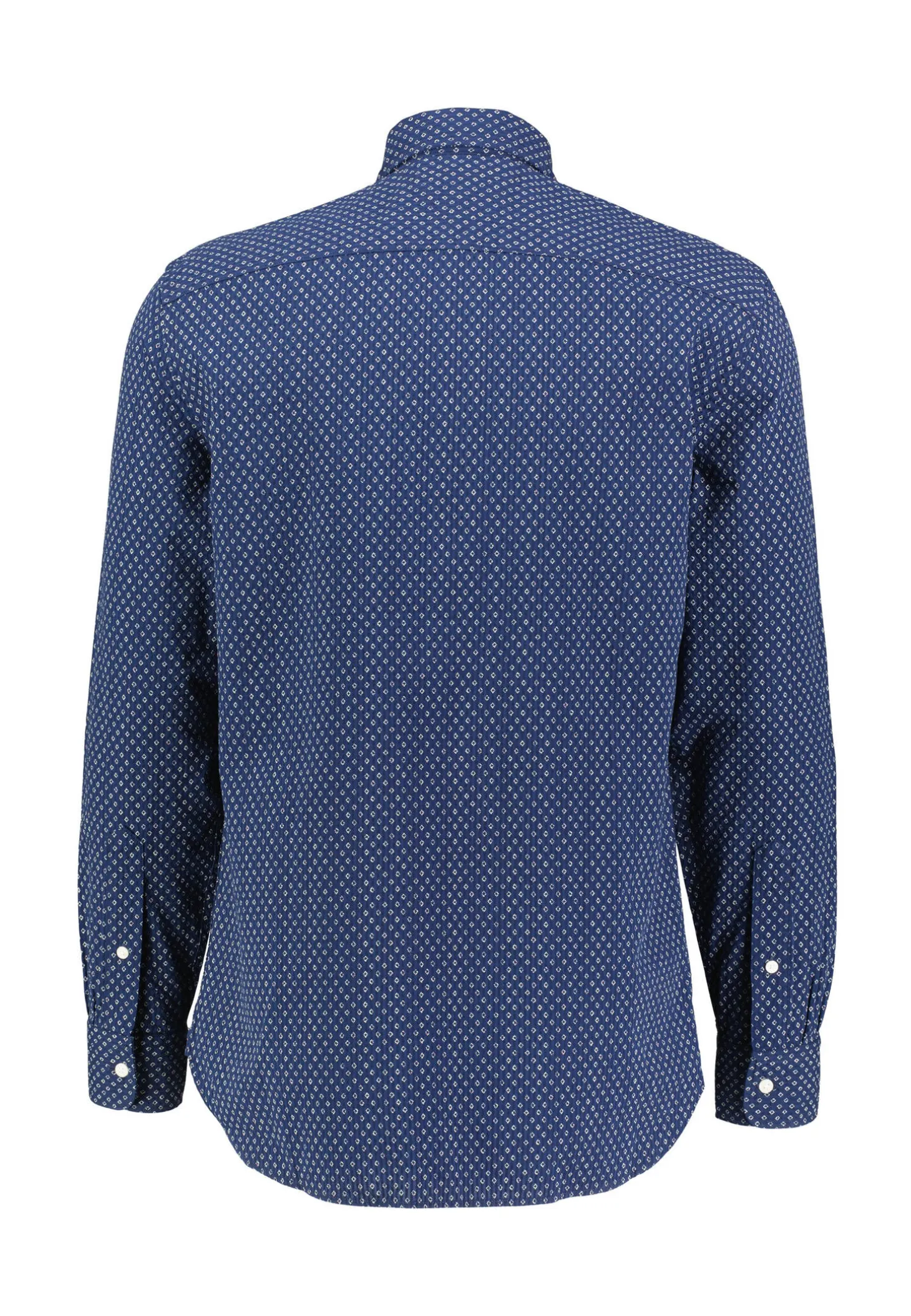 Herren Hemd SEERSUCKER PRINTED SHIRT Regular Fit