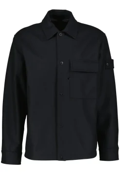 Herren Hemdjacke aus Woll-Mix GHOST