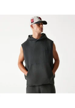 Herren Hoodie NBA WASHED SLEEVELESS HOODIE CHICAGO BULLS