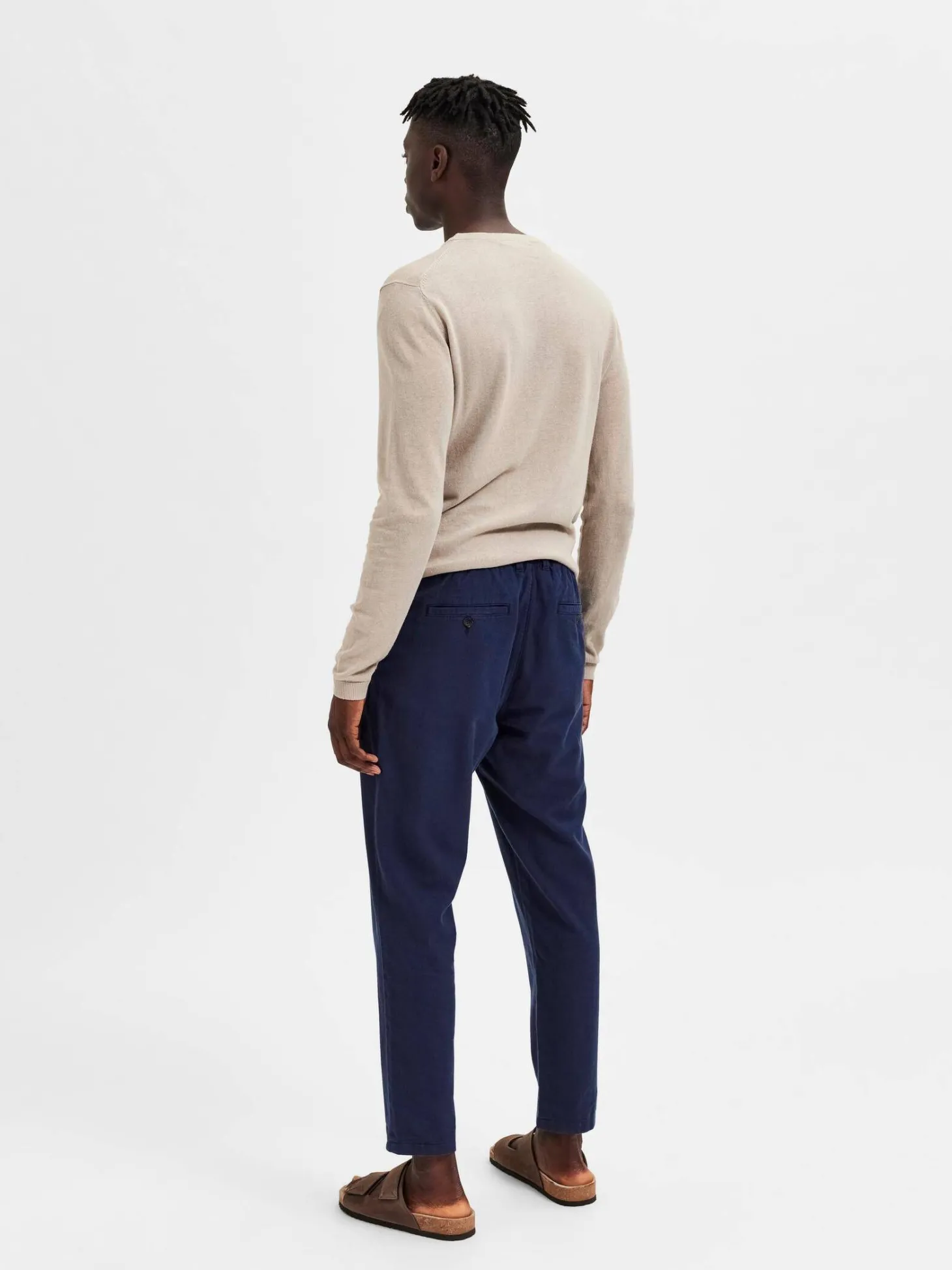 Herren Hose aus Leinenmix