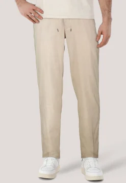 Herren Hose mit Leinen C-KANE-RDS Regular Fit