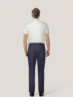 Herren Hose mit Wolle und Seide Slim Fit