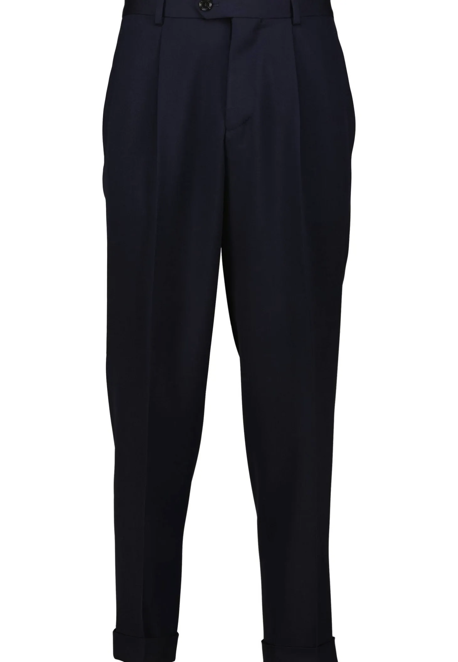 Herren Hose wasserabweisende Schurwolle L-PEET-PLEAT