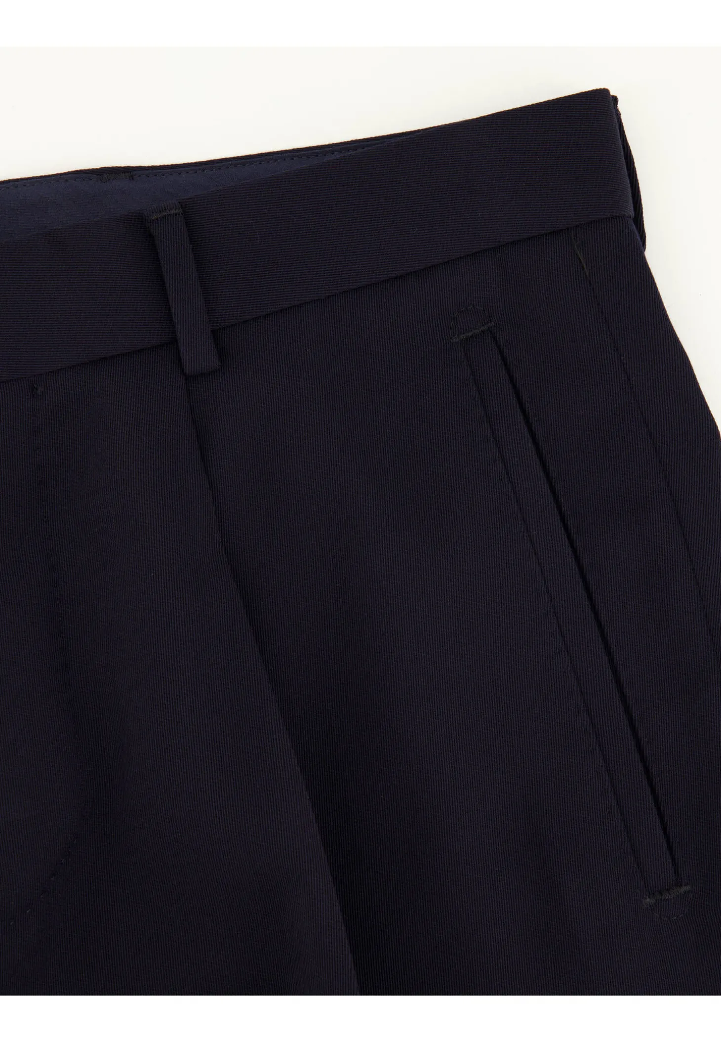 Herren Hose wasserabweisende Schurwolle L-PEET-PLEAT