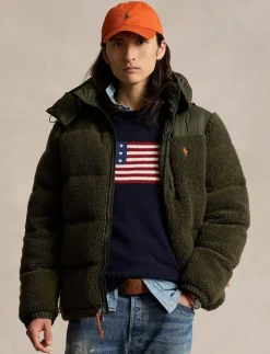 Herren Hybrid-Daunenjacke