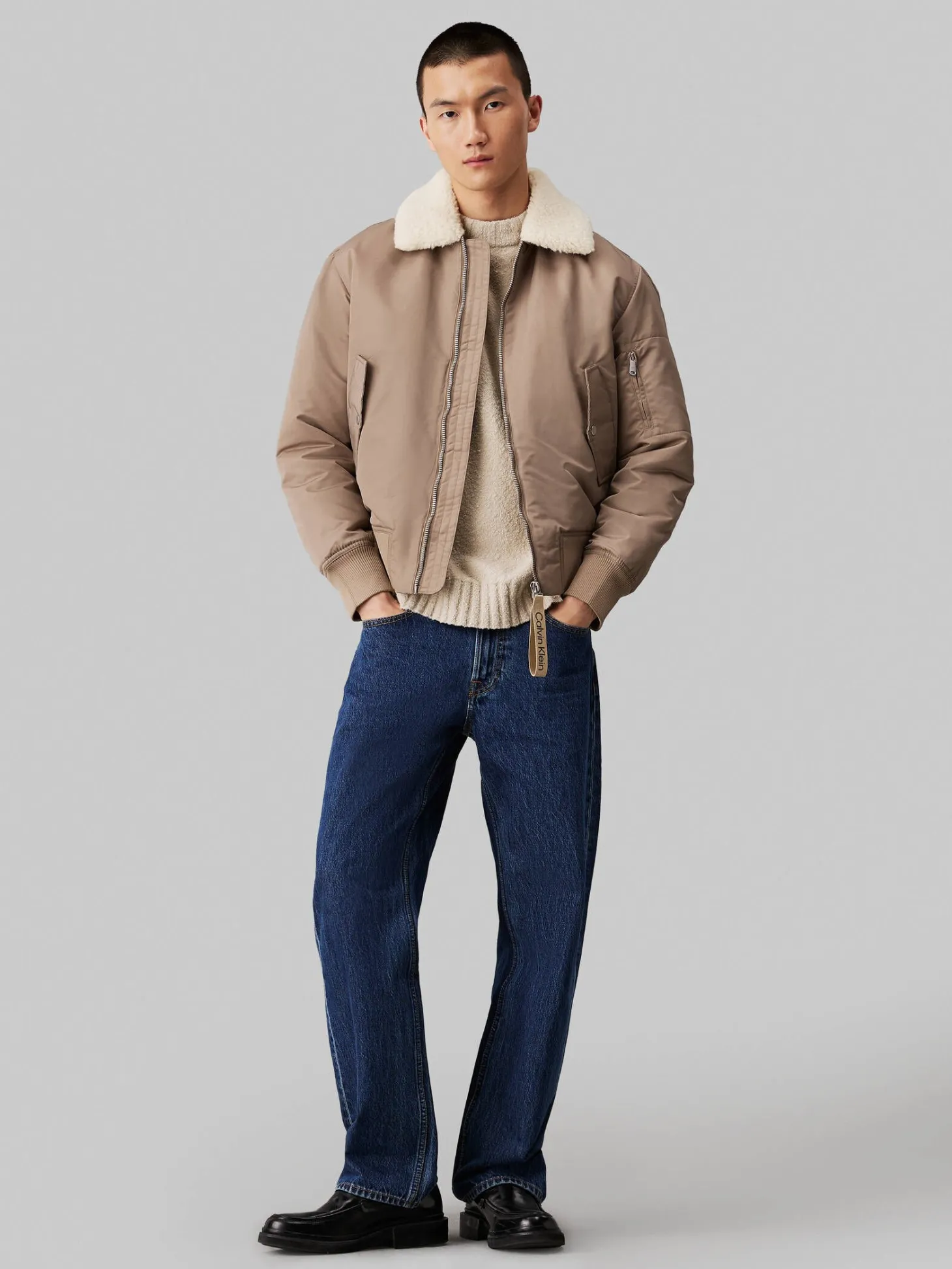 Herren Jacke AVIATOR SHERPA