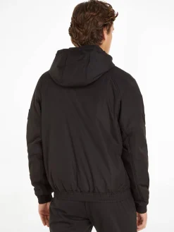 Herren Jacke PADDED HOODED HARRINGTON