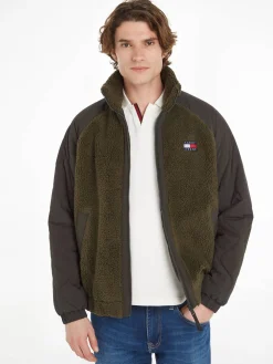 Herren Jacke SHERPA mit Struktur-Mix Relaxed Fit