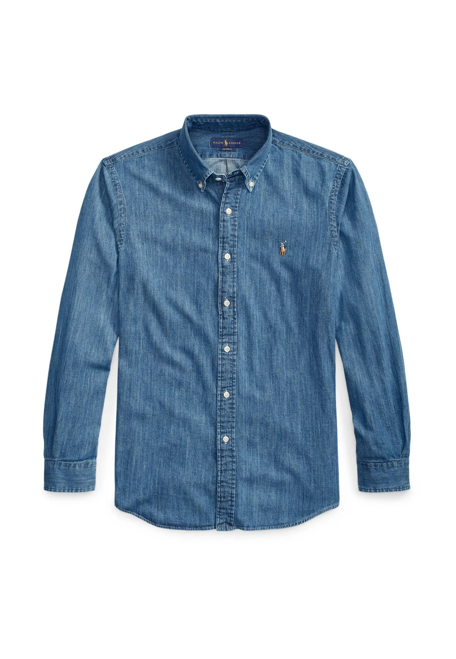 Herren Jeanshemd Custom Fit