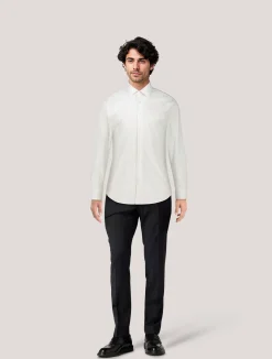 Herren Jerseyhemd H-HANK-KENT-C1-222 Slim Fit Langarm