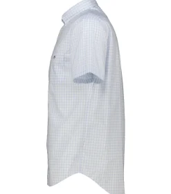 Herren Kurzarmhemd VICHY-KARO aus Popeline Regular Fit