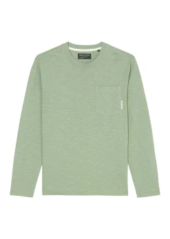 Herren Langarmshirt aus Baumwolle