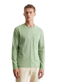 Herren Langarmshirt aus Baumwolle