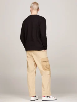 Herren Langarmshirt TJM REG WAFFLE L/S TEE