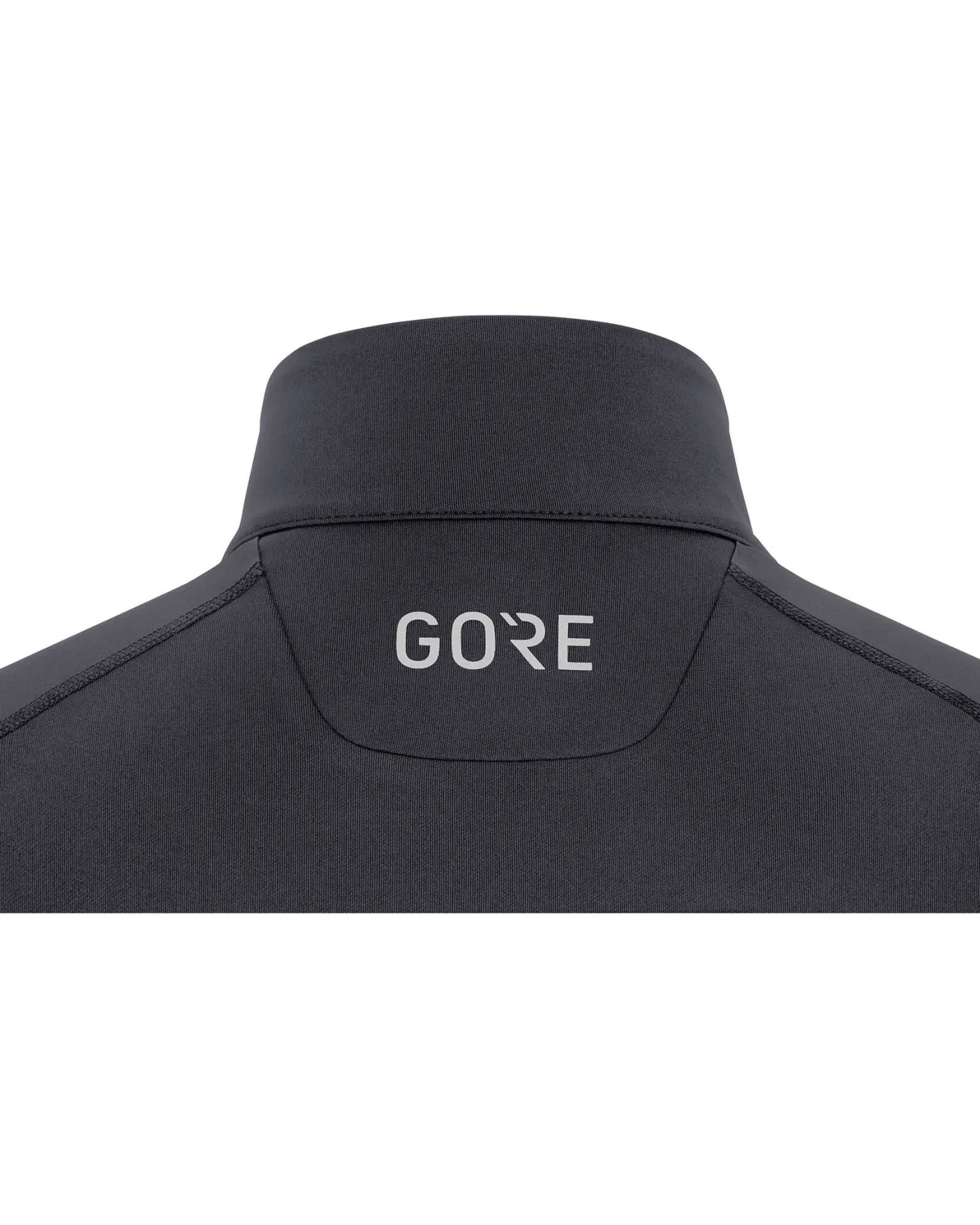 Herren Laufshirt M MID ZIP Slim Fit Langarm