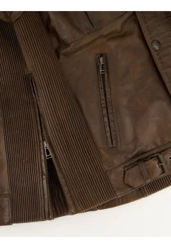 Herren Lederjacke GANGSTER