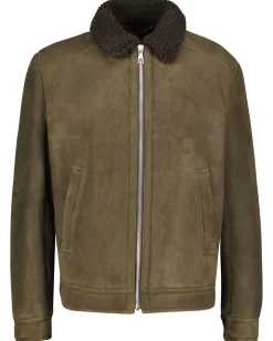 Herren Lederjacke GORANO mit Lammfell Relaxed Fit
