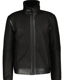 Herren Lederjacke SHELTER-DF mit Lammfell
