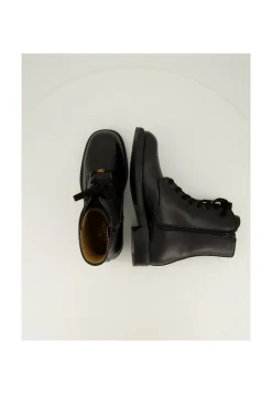 Herren Lederstiefeletten PUNX COMBAT BOOT