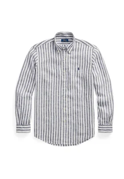 Herren Leinenhemd Custom Fit