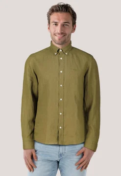 Herren Leinenhemd H-LIAM Regular Fit