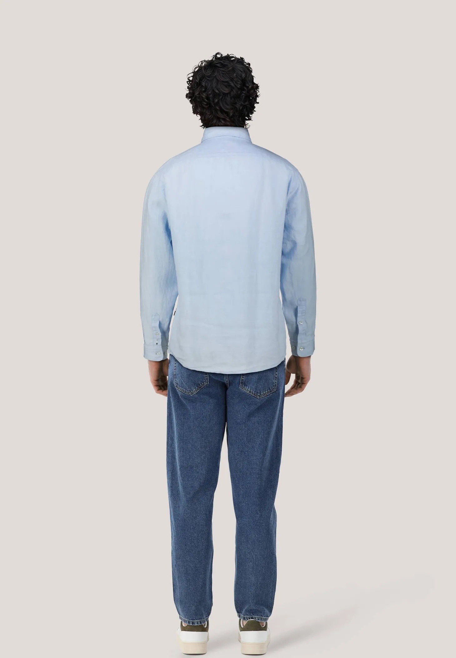 Herren Leinenhemd H-LIAM Regular Fit