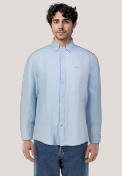 Herren Leinenhemd H-LIAM Regular Fit