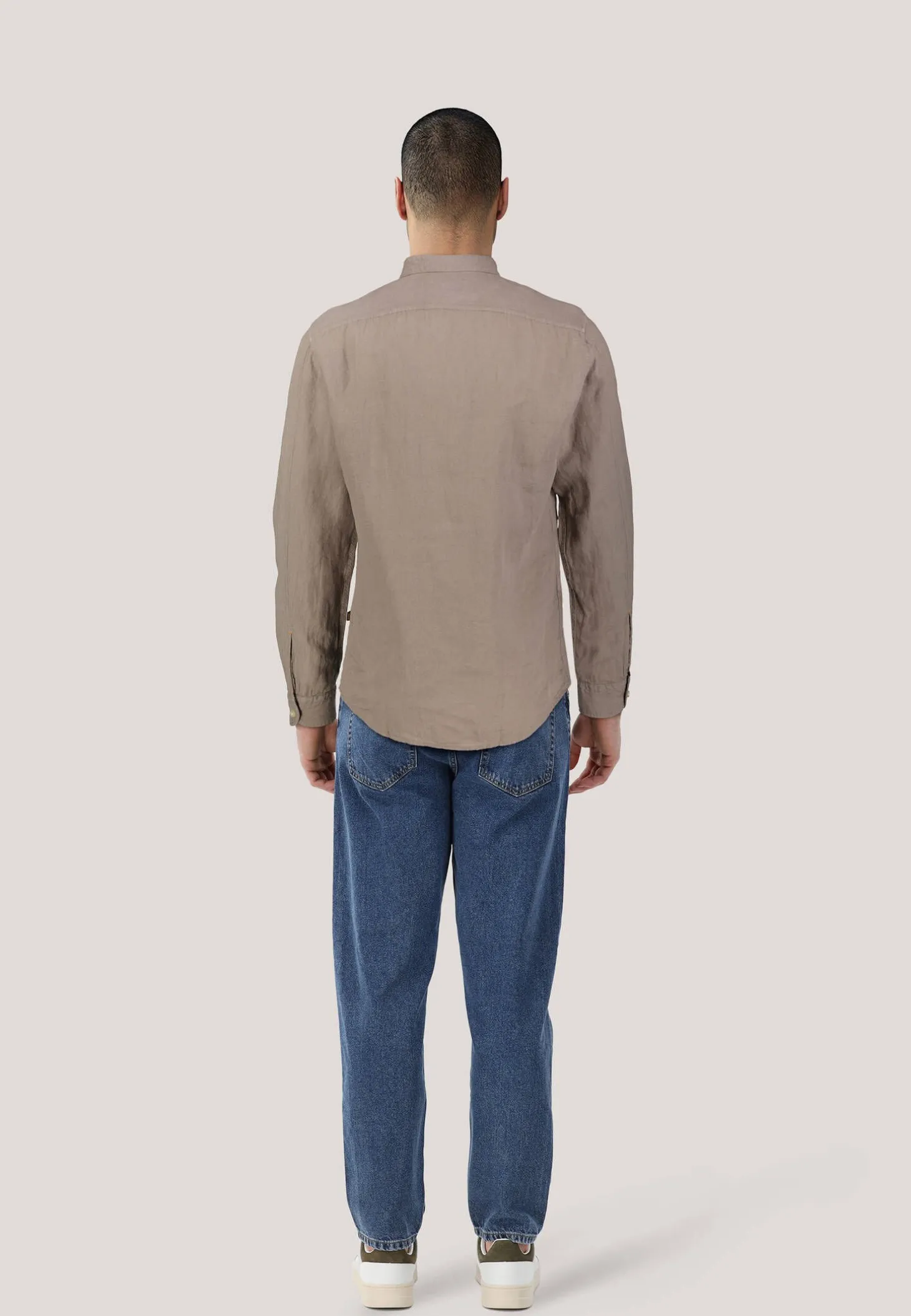 Herren Leinenhemd RACE Regular Fit