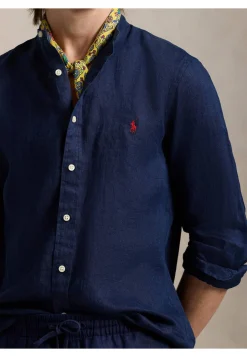 Herren Leinenhemd Slim Fit