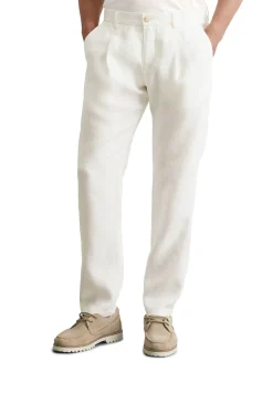 Herren Leinenhose Tapered Fit