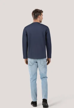 Herren Longsleeve WAFFLE HOMEWEAR