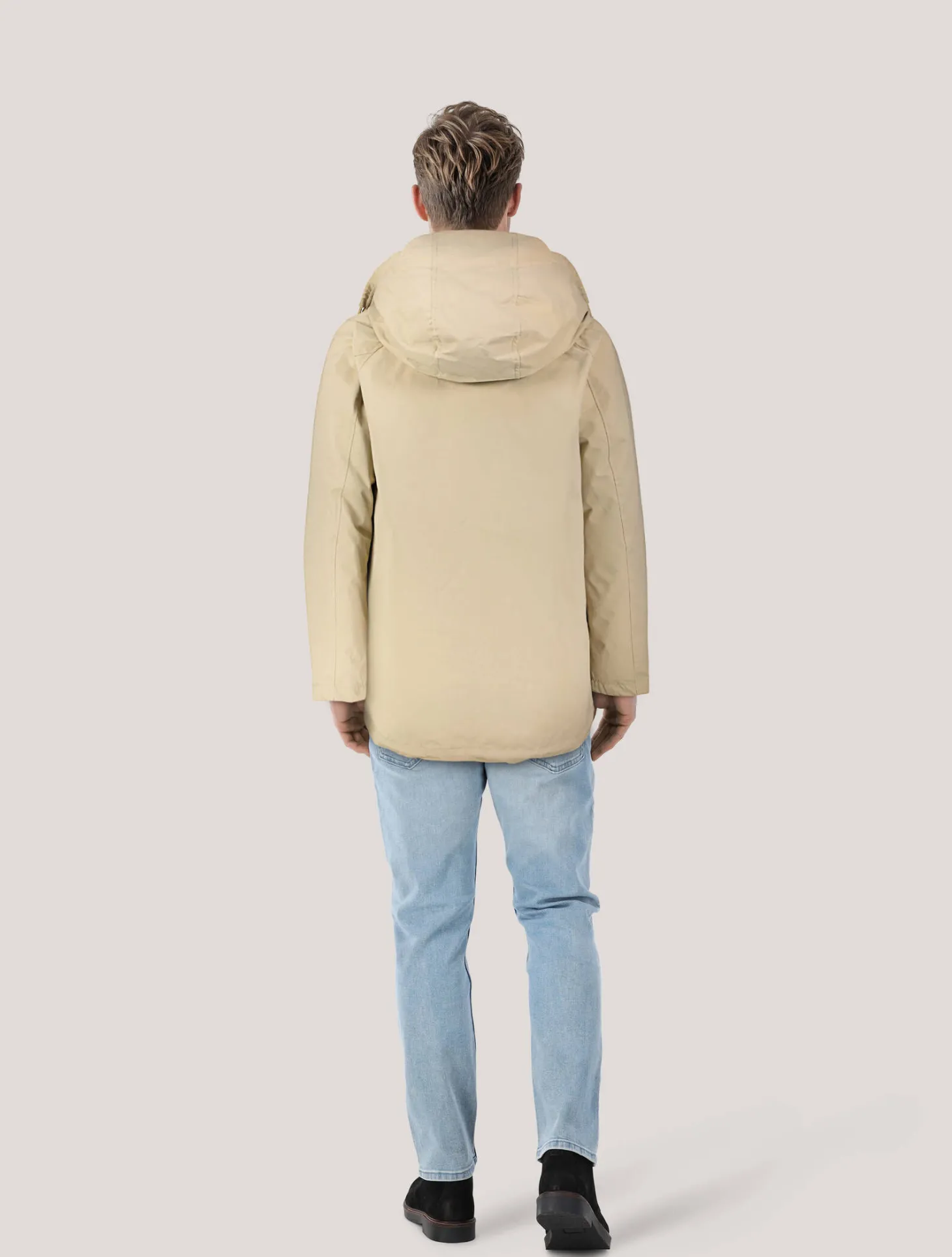 Herren Parka mit Kapuze