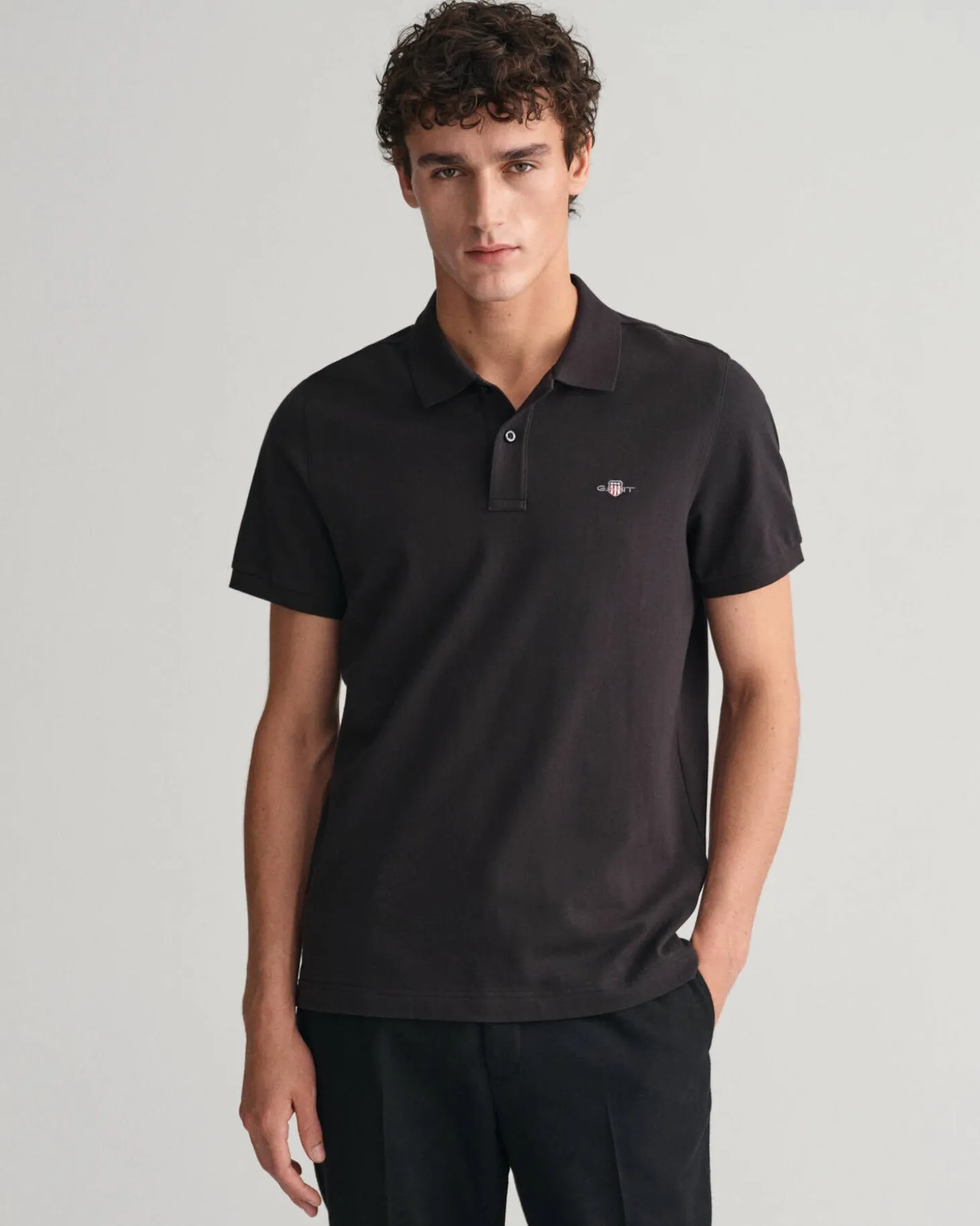Herren Pique-Poloshirt SHIELD Regular Fit