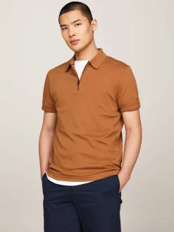 Herren Poloshirt INTERLOCK Slim Fit Kurzarm