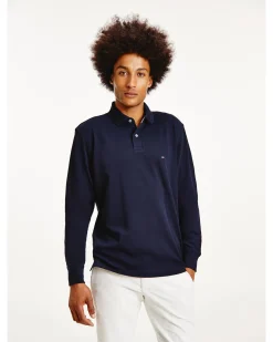 Herren Poloshirt 1985 TH FLEX Regular Fit Langarm