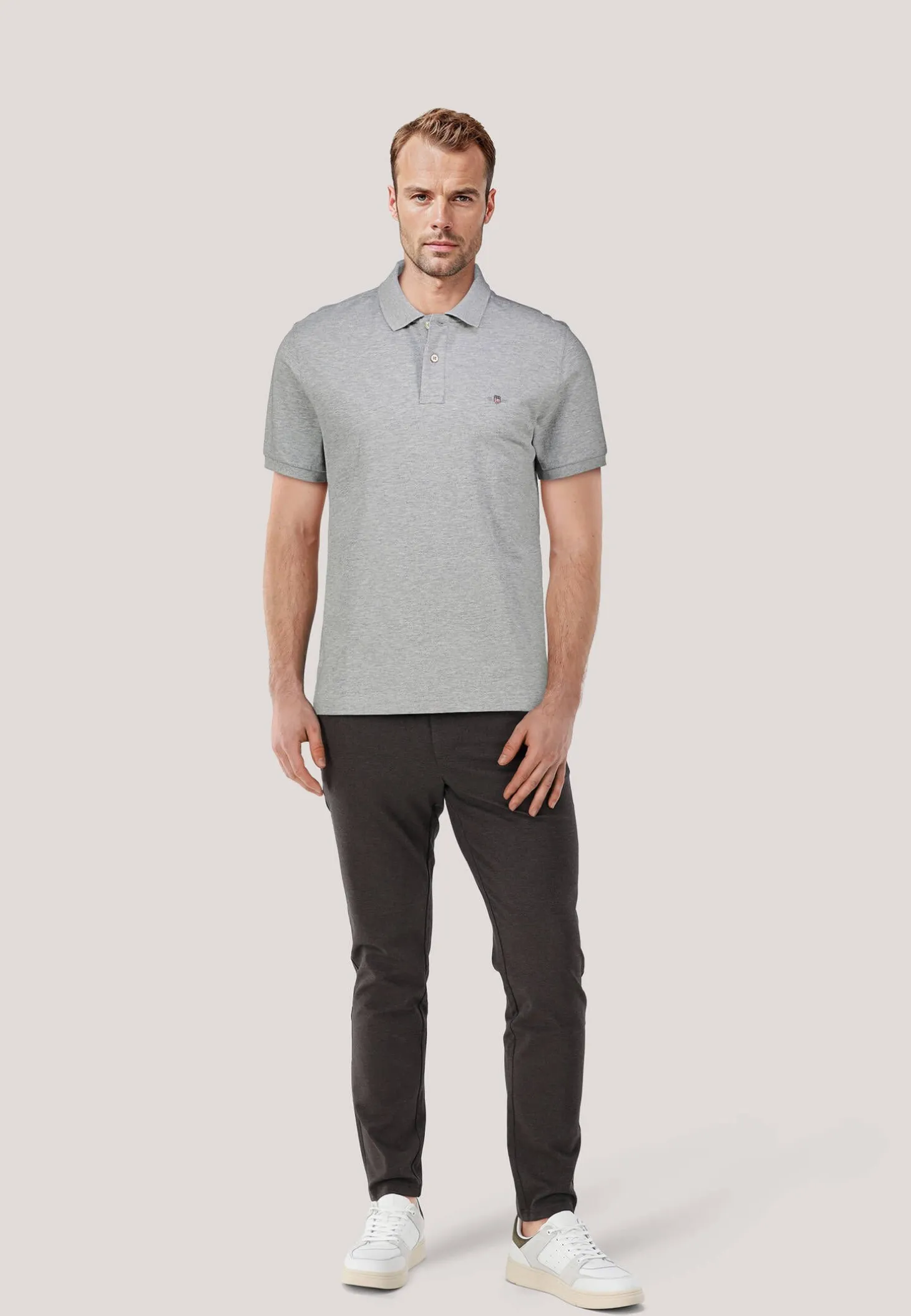 Herren Poloshirt aus Baumwolle