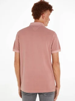 Herren Poloshirt aus Baumwolle GARMENT DYE Kurzarm